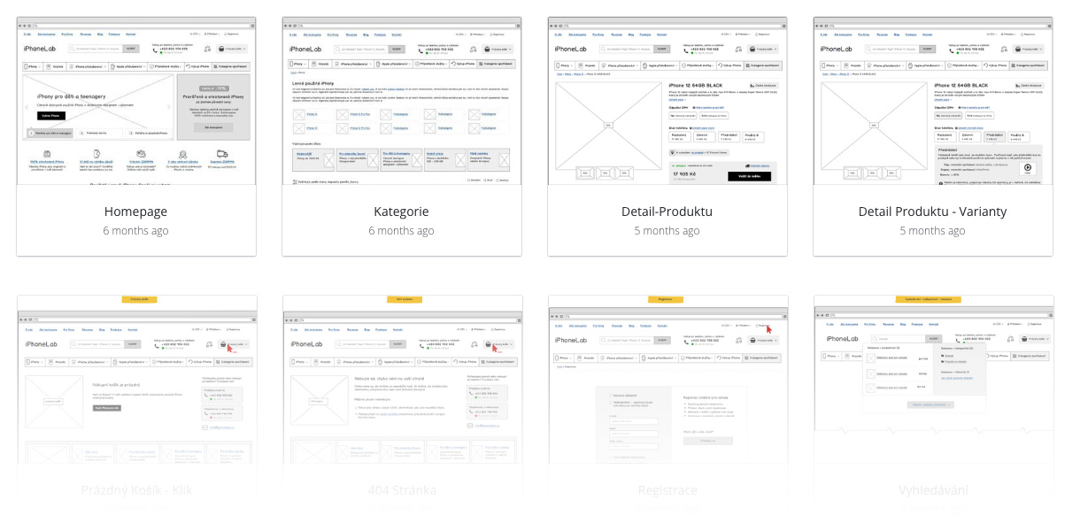 UX Analýza e-shopu