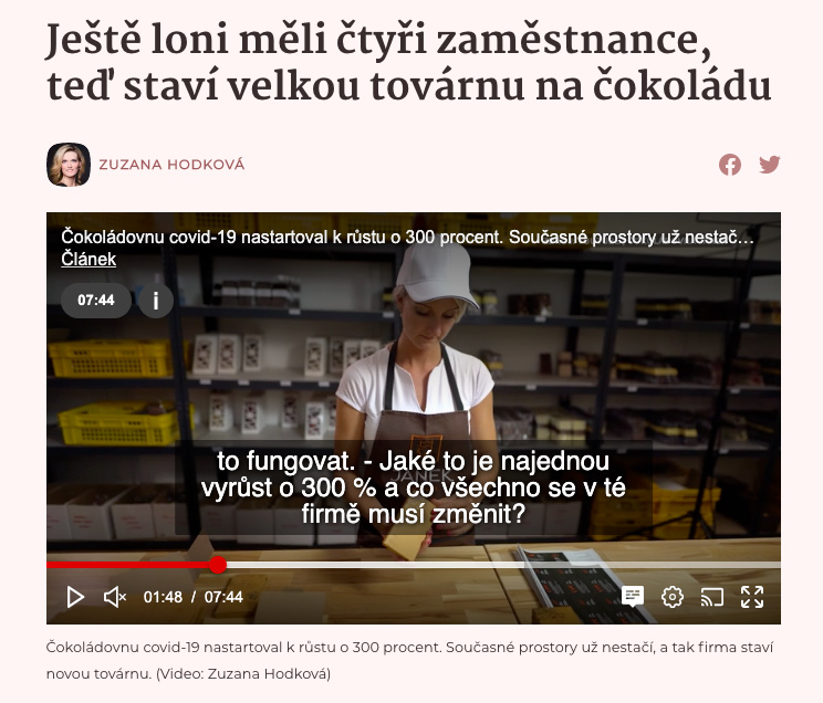 čokoládovna JANEK e-shop